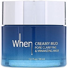 Fragrances, Perfumes, Cosmetics Face Mask - When Creamy Mud Pore Clarifying & Minimizing Mask