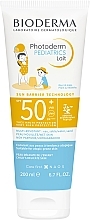 Fragrances, Perfumes, Cosmetics Kids Sun Protection Face & Body Milk - Bioderma Photoderm Pediatrics Lait SPF50+