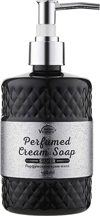 Perfumed Cream Soap "Silver" - Energy of Vitamins Perfumed Cream Soap — photo N2