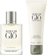 Giorgio Armani Acqua di Gio Pour Homme - Set (edt/50ml + sh/gel/75ml) — photo N3