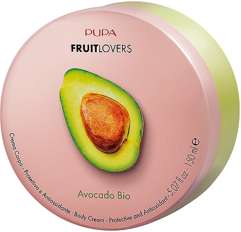 Avocado Body Cream - Pupa Fruit Lovers Body Cream — photo N1