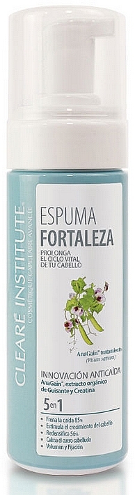 Anti Hair Loss Foam - Cleare Institute Fortaleza Anticanda Foam — photo N1