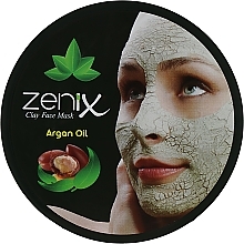Clay Face Mask with Argan Oil - Zenix Professional SkinCare Clay Face Mask Argan Oil — photo N3