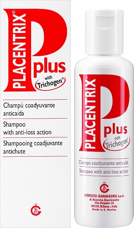 Intensive Anti Hair Loss Shampoo - Ganassini Corporate Placentrix Plus Shampoo — photo N2