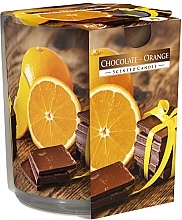 Orange & Chocolate Scented Candle in Glass - Bispol Scented Candle Chocolate & Orange — photo N1