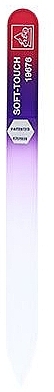 Glass Nail File 14 cm, pink - Erbe Solingen Soft-Touch — photo N1