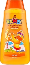 Fragrances, Perfumes, Cosmetics Bath Liquid "Exotic" - Bambi