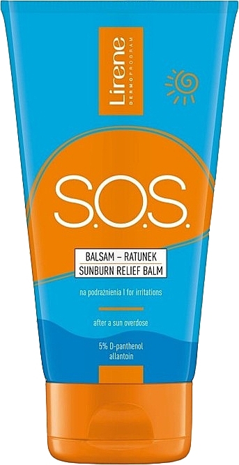 Soothing Anti-Sunburn Body Balm - Lirene SOS Sunburn Relief Balm — photo N1