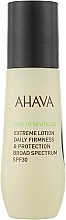 Fragrances, Perfumes, Cosmetics Firming Face Lotion - Ahava Time To Revitalize Extreme Lotion Daily Firmness & Protection Broad Spectrum SPF30 (tester)