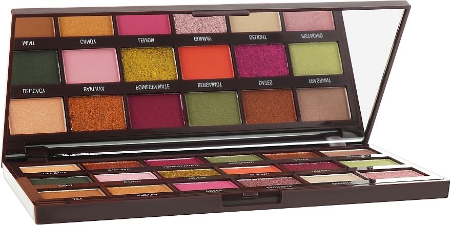 Eyeshadow Palette - I Heart Revolution Turkish Delight Chocolate Palette — photo N3