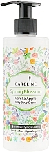 Fragrances, Perfumes, Cosmetics Silk Body Cream with Apple & Vanilla Scent - Careline Spring Blossom Silky Body Cream