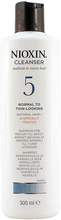 Cleansing Shampoo for Colored Hair - Nioxin Color Safe 5 Cleanser Shampoo — photo N2