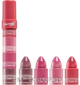 Lipstick-Blush - Barry M Multitude Lip & Cheek Pen — photo Sweet Darling