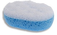 Shower Sponge "Relax", white-dark blue 6018 - Donegal — photo N1