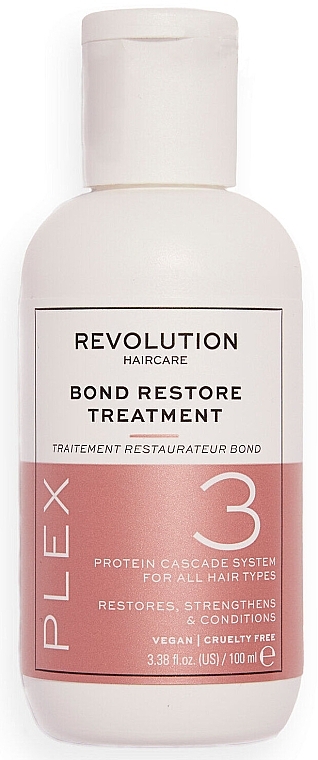 Hair Restore Treatment - Makeup Revolution Plex 3 Bond Restore Treatment — photo N1