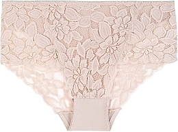 Fragrances, Perfumes, Cosmetics Lace Bikini Panties, BDM700-002, Beige - Moraj