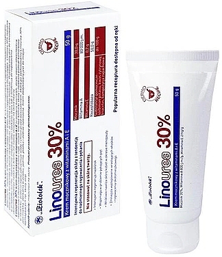 Body Cream - Ziololek Linourea 30% Body Cream Vitamin A+E — photo N1