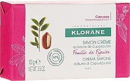 Soap - Klorane Cupuacu Fig Leaf Cream Soap — photo N1