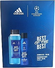 Fragrances, Perfumes, Cosmetics Adidas UEFA 9 Best Of The Best - Set (deo/spray/150ml + sh/gel/250ml)