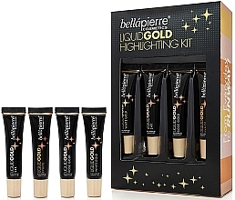 Fragrances, Perfumes, Cosmetics Face Highlighter Kit - Bellapierre Liquid Gold Highlighting Kit