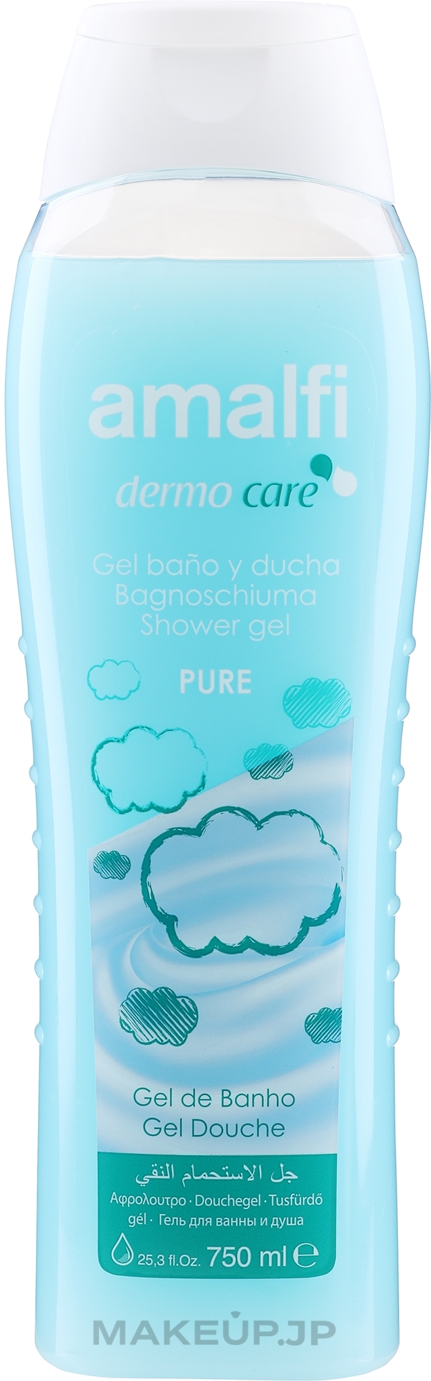 Bath & Shower Gel "Pure" - Amalfi Bath And Shower Gel — photo 750 ml