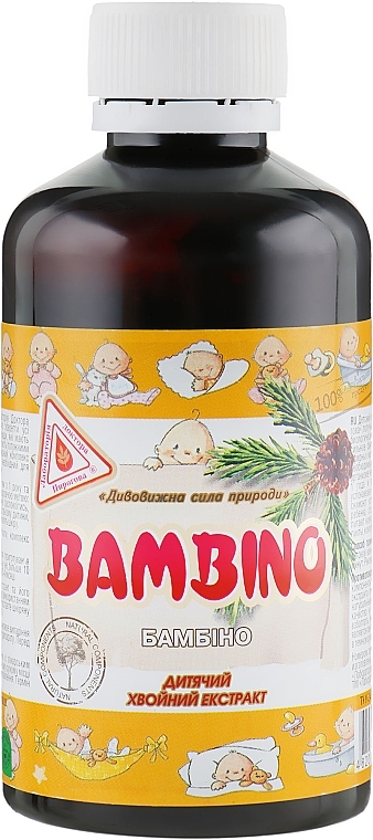 Bath Pine Extract for Kids "Bambino" - Dr. Pirogov's Laboratory — photo N2