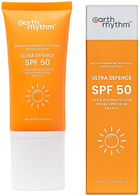 Hybrid Sunscreen Fluid SPF50 - Earth Rhythm Ultra Defence Hybrid Sun Fluid SPF 50 — photo N1