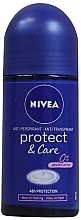 Fragrances, Perfumes, Cosmetics Women Roll-on Deodorant 'Protection & Care' - NIVEA Protect & Care Antyperspirant