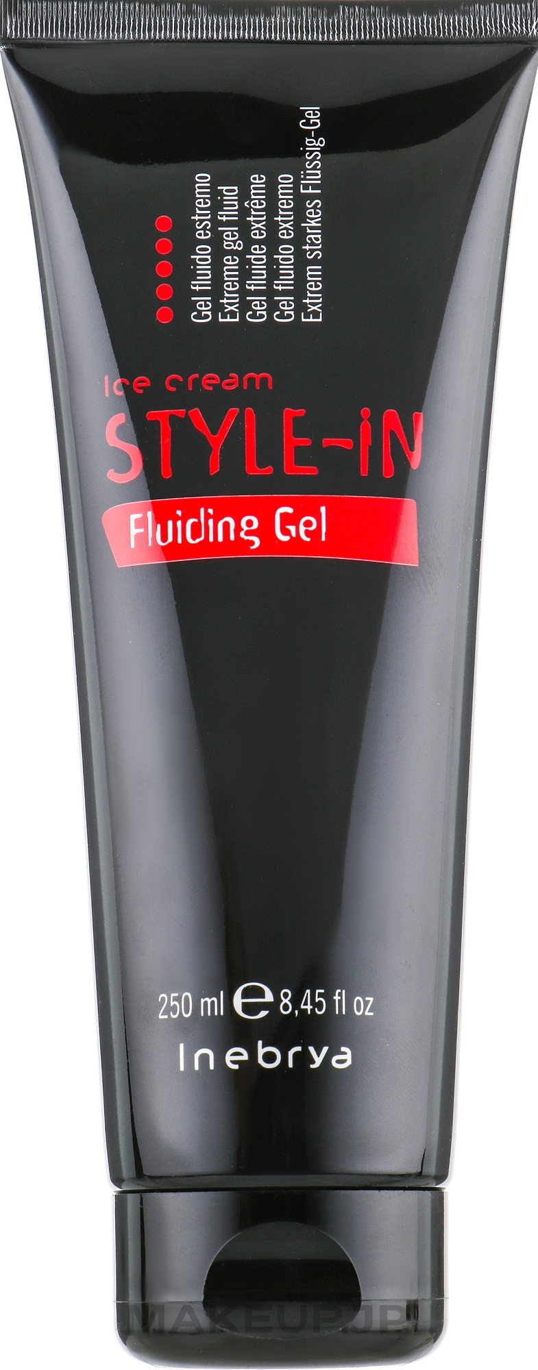 Extra Strong Hold Styling Fluid Gel - Inebrya Style-In Fluiding Gel Extreme Gel Fluid — photo 250 ml