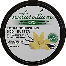 Fragrances, Perfumes, Cosmetics Body Oil - Naturalium Vainilla Extra Nourishing Body Butter