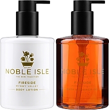 Noble Isle Fireside - Set (b/lot/250ml + sh/gel/250ml) — photo N2