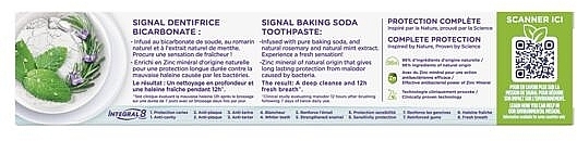 Cleanliness & Freshness Toothpaste - Signal Integral 8 Bicarbonate Toothpaste — photo N2