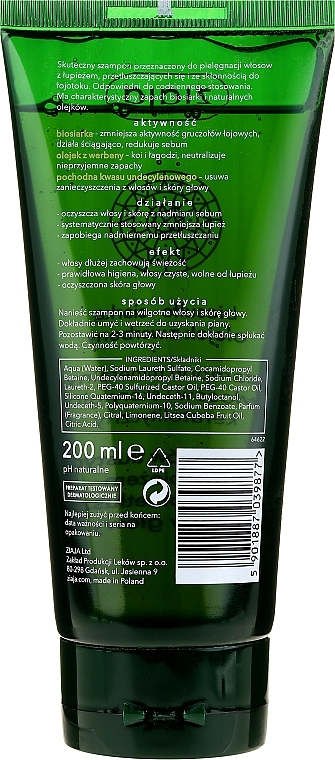 Keratolytic Mineral Shampoo - Ziaja Shampoo — photo N2