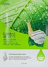 Fragrances, Perfumes, Cosmetics Sheet Mask "Snail Essence" - Esfolio Snail Essence Mask Sheet