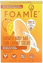 Mango & Orange Shower Gel Bar - Foamie Mango & Orange Body Bar — photo N3