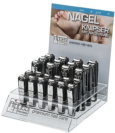 Nail Clipper, 24 pieces - Nippes Solingen Premium Nail Care N558 Display — photo N1