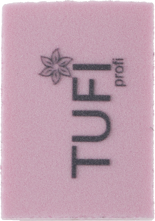 Buffer 100/180 grit, 50 pcs, pink - Tufi Profi — photo N2