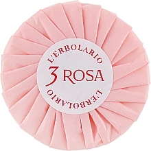 Fragrant Soap "3 Roses" - L'Erbolario 3 Rosa Sapone Profumato — photo N2