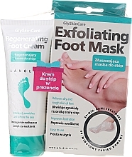 Fragrances, Perfumes, Cosmetics Set - GlySkinCare Foot Set (foot/cr/75ml + foot/mask/1pcs)