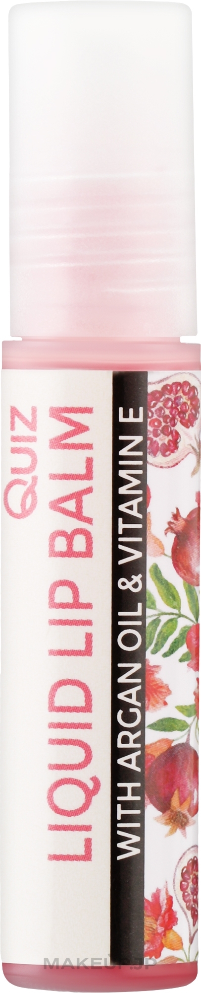 Pomegranate Lip Balm - Quiz Cosmetics Liquid Lip Balm With Argan Oil & Vitamin E — photo 10 ml