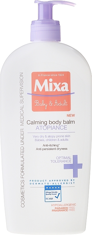 Body Milk - Mixa Atopiance Calming Body Balm — photo N1