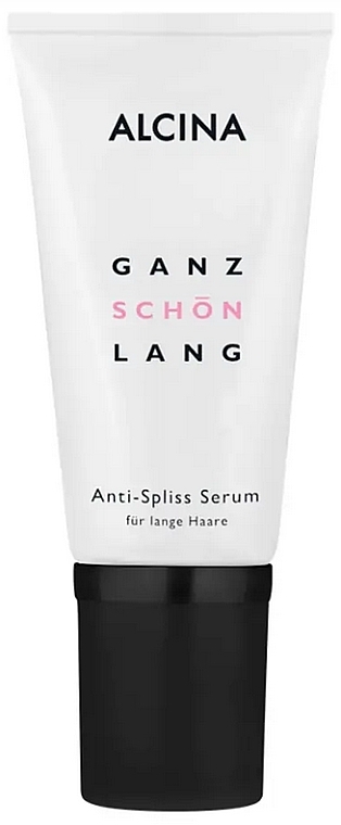 Hair Serum - Alcina Ganz Shoe Lang Anti-Spliss Serum — photo N1