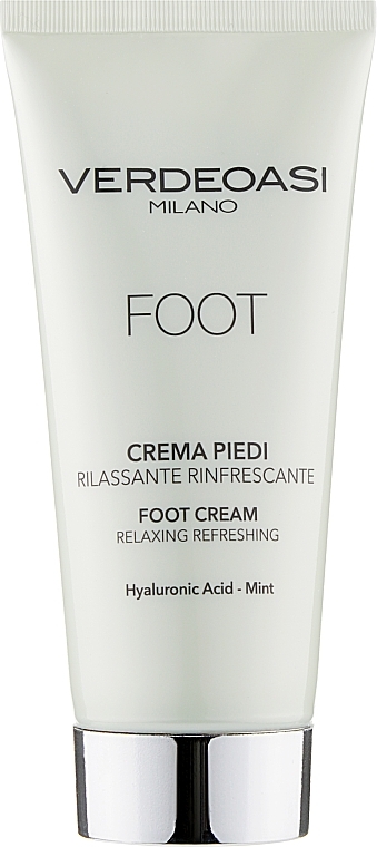 Relaxing & Refreshing Foot Cream - Verdeoasi Foot Cream Relaxing Refreshing — photo N1