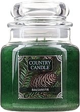 Fragrances, Perfumes, Cosmetics Scented Candle in Jar - Country Candle Balsam Fir