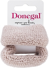 Fragrances, Perfumes, Cosmetics Hair Ties FA-5643, 2 pcs, beige - Donegal