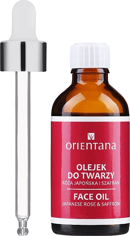 Facial Oil ‘Japanese Rose and Saffron’ - Orientana Face Oil Japanese Rose & Saffron — photo N1