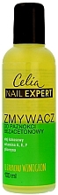Fragrances, Perfumes, Cosmetics Nail Polish Remover "Grape" - Celia Nail Expert 