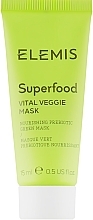 Fragrances, Perfumes, Cosmetics Regenerating Nourishing Mask - Elemis Superfood Vital Veggie Mask (mini size)