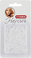 Fragrances, Perfumes, Cosmetics Elastic Hair Bands, translucent, 150 pcs - Titania