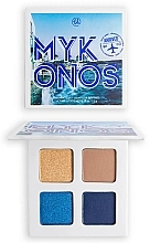 Fragrances, Perfumes, Cosmetics Eyeshadow Palette - BH Cosmetics Mesmerizing In Mykonos Shadow Quad